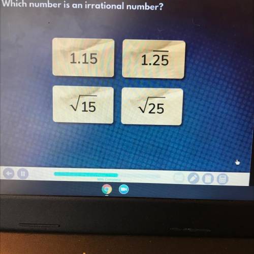 Which number is an irrational number