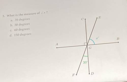 What Is The Measure Of X?