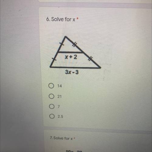 Solve for x.
I need help on this