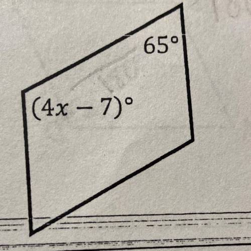 Solve for X. Please help ASAP! I need this answer really soon and I have no idea how to do this!!