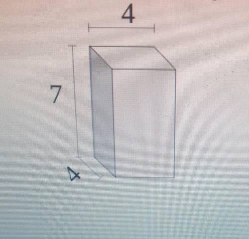 Find the volume of each of the rectangular prisms. Measured in cm (not to scale). 4​