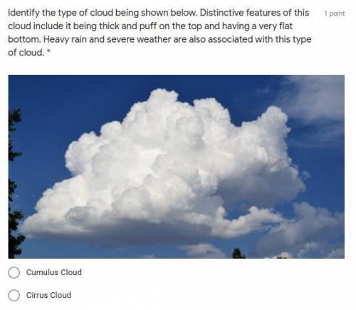 Help with this 2 other queastions NO cutt.ly/nz6VGda LINKS

#1 Clouds form from the process of wat