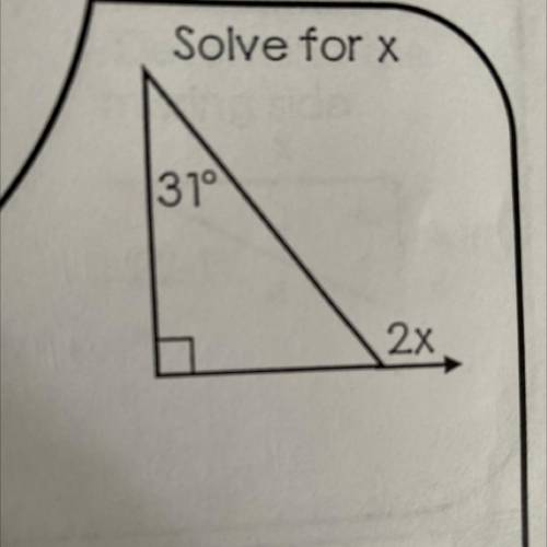 Solve for x
Plz help me