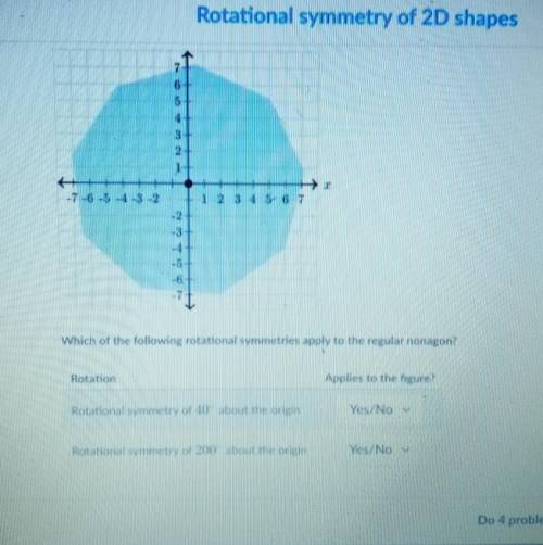 Which of the following rotational symmetry is applied to the regular not​
