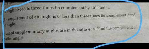 Can anyone help me with these three questions ? ​