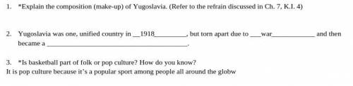 Yugoslavia was one, unified country in___but torn apart due to__and then became__