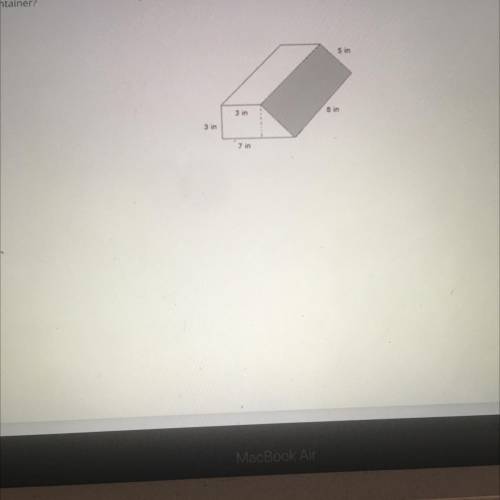 The figure shows the dimensions for package to be shipped if Mrs white wanted to fill the package w
