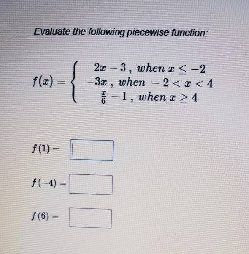 I need help on solving this math problem.​