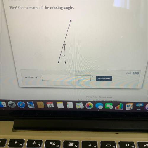 What’s the answer to the missing angle?