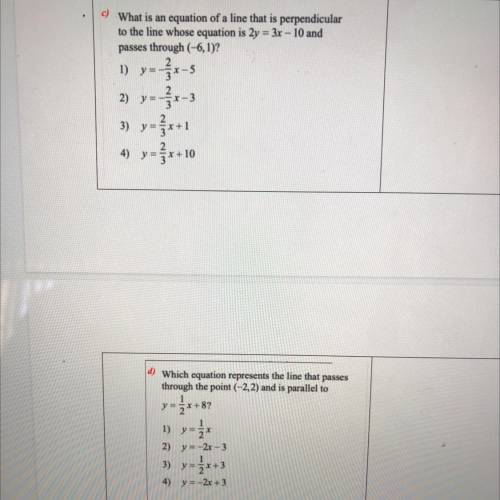 Can someone help me with these 2. Will Mark brainliest. Need answer and work. Thanks!