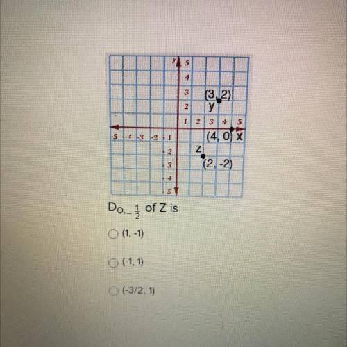PLZZZ HELPPPPP!!

D o.- 1/2 of Z is
(1,-1)
(-1,1) (-3/2,1)
