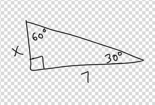 PLEASE HELP!!! Find the length of side x in simplest radical form with a rational denominator.