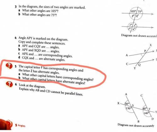 I'm looking for the diagram related to question 5 ....pls if you can solve it correctly ,I will rew