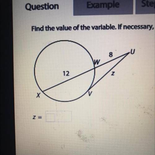 Find the value of the variable. if necessary enter you answer in radical form