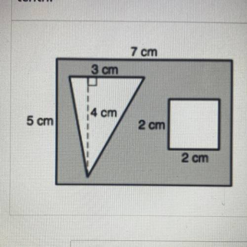 Find the probability the a point chosen randomly inside the rectangle is

within each given shape(
