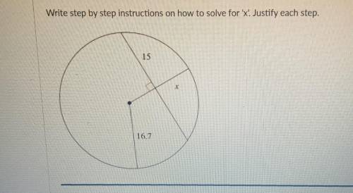 How can I solve x? I don't know if I should be looking for an angle or where to begin.