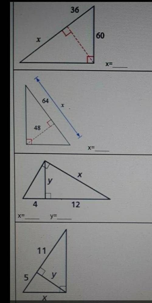 PLEASE HELP, THIS IS DUE IN 20 MINS SOLVE FOR X AND Y​