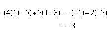 Sophia determined that the expression Negative (4 x minus 5) + 2 (x minus 3) is equivalent to –2x –