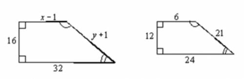 The polygons are similar, but not necessarily drawn to scale. Find the value of x.