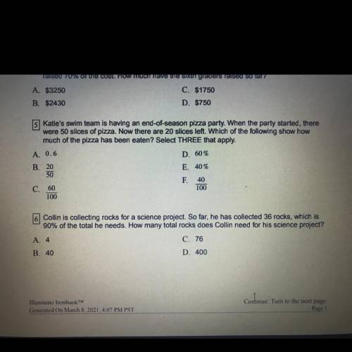 Can you help me on question five?!