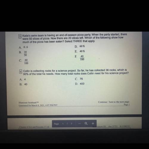 Can y’all help me on question six?!