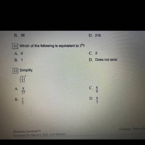 Can you help me on question 12?!