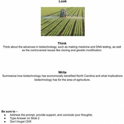 Summarize how biotechnology has economically benefited North Carolina and what implications

biote