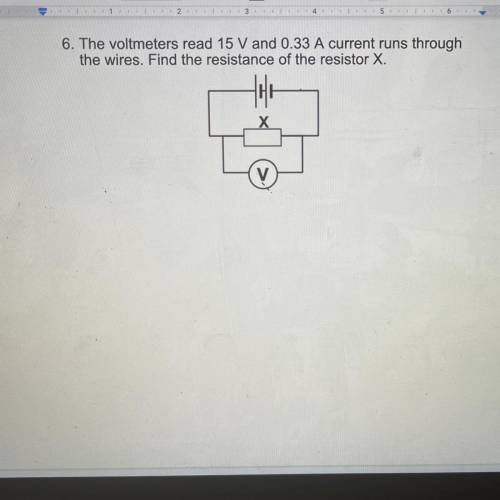 Plz help: does anyone know how to find the resistance of the resistor X