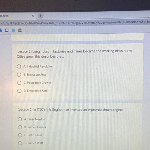 Can someone answer these two questions for me