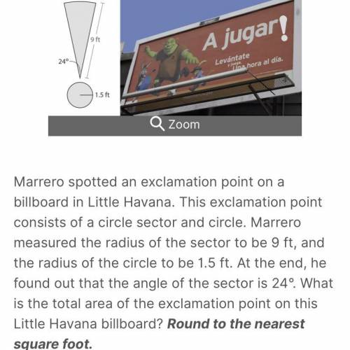Marrero spotted an exclamation point on a billboard in Little Havana. This exclamation point consis