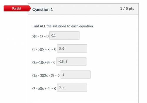 (10pts) find all the solutions to the equations.
