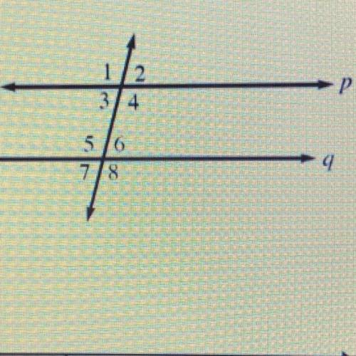 Find the measures of angles 1,2,3,5,6,7, and 8.