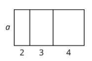 Here is a picture of a rectangle. Use it to answer question 2 and 3 below.

2.) Explain below why