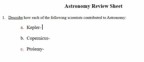 Hey besties I need help with this astronomy review thing :)