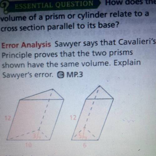 Explain sawyer’s error. (serious answers please)