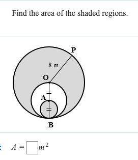 Find the area of the shaded region