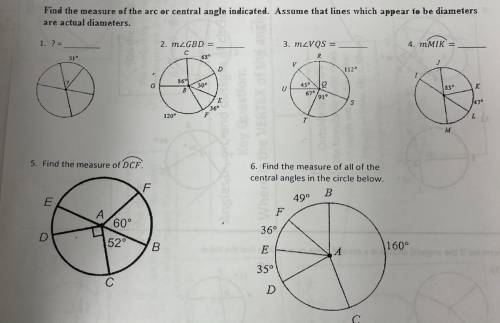 Find the central angle (angles inside angles) -please help