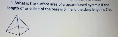 What is the surface area of the shape​