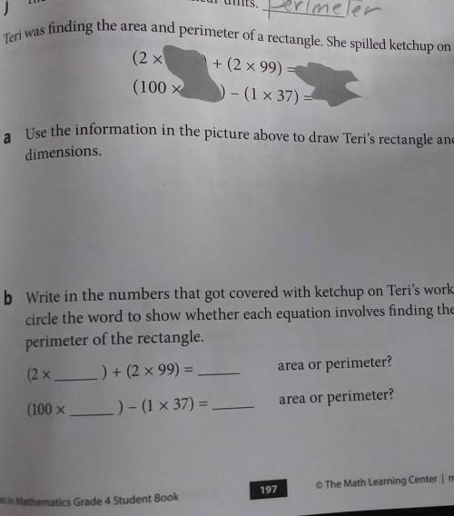 Needing help with question 2 a and b​