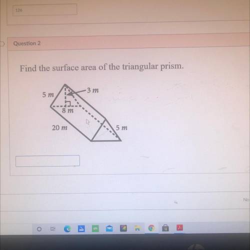 PLS HELP!! ASAP Find the surface area of the triangular prism.