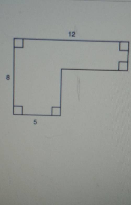 What is the area of the figure below? PLEASE HELP ​