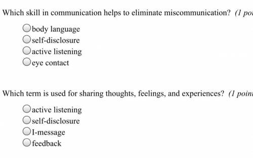 Which skill in communication helps to eliminate miscommunication