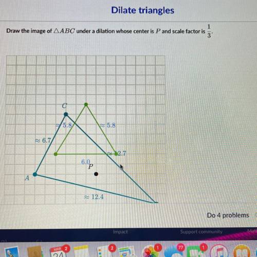 I need help asap!! please lmk how to draw the triangle