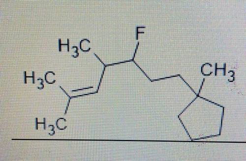 Nombrar la siguiente molecula segun la iupac​