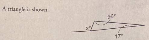 Find the value of x. Please