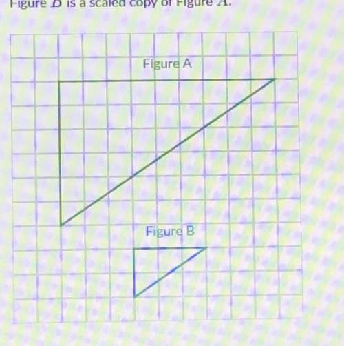 Figure B is a scaled copy of Figure A

What is the scaled factor from Figure a to Figure B?
Your a