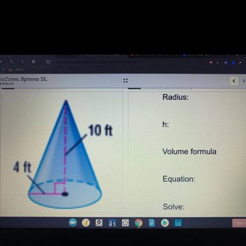 I need help to know the volume