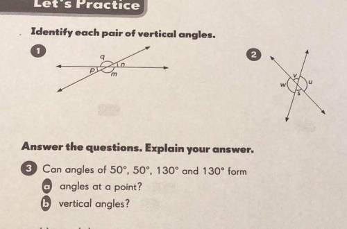 I need help! this is verticle angles. im on my last 3. ​