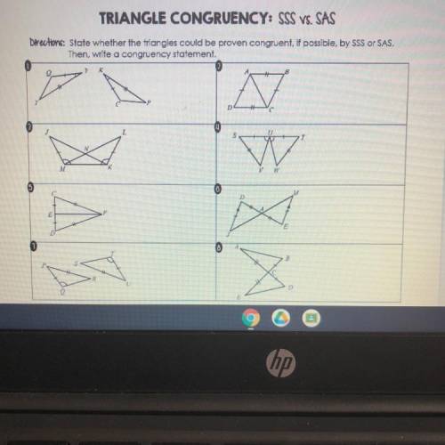 Gina wilson triangle congruency sss vs sas