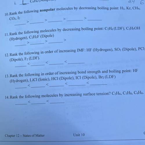 I need help with these 4 that i’m confused on.